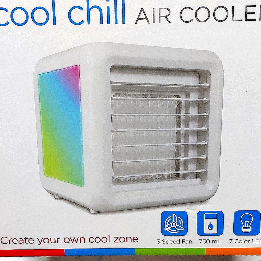 Air Cooler/ Aromatherapy/ Cool Chill 7 LED colors